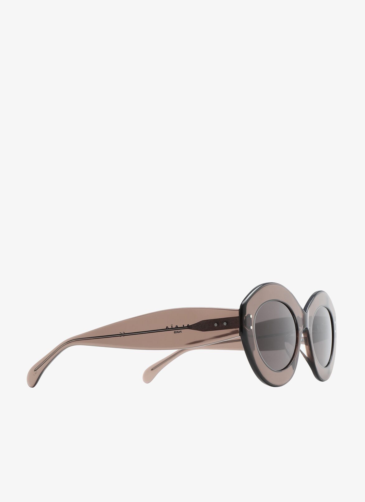 GLASSES BROWN/SILVER ALAÏA BROWN-BROWN-GRAY  GLASSES BROWN/SILVER